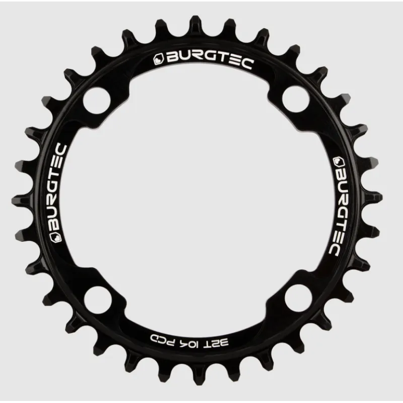 Discount Pinion față pentru bicicletă BURGTEC 104mm BCD Thick Thin Chainring ­32T